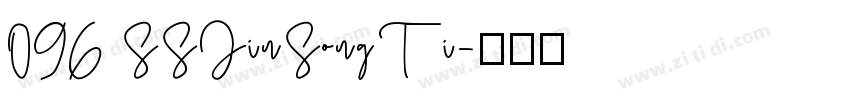 096 SSJinSongTi字体转换